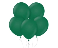 Balony Kalisan 12", (standard dark green) standard ciemnozielone, 100szt.
