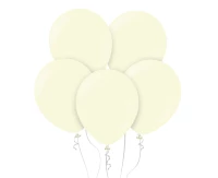 Balony Kalisan 12", (macaron pale yellow) macaron jasnożółte, 100szt.