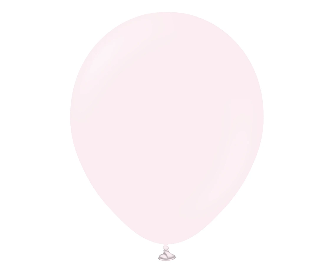 Balony Kalisan 12", (macaron pale pink) macaron jasnoróżowe, 100szt.