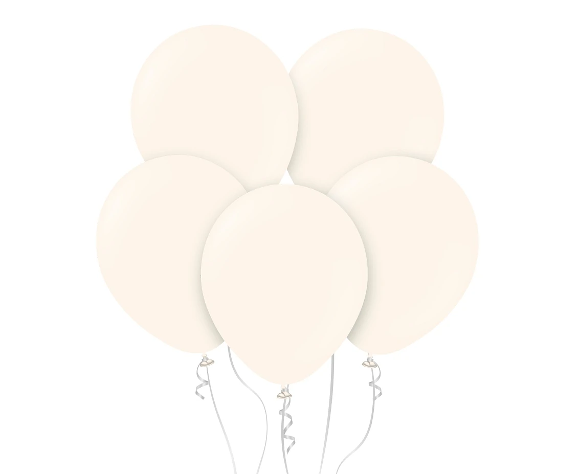 Balony Kalisan 12", (macaron pale salmon) macaron jasne łososiowe, 100szt.