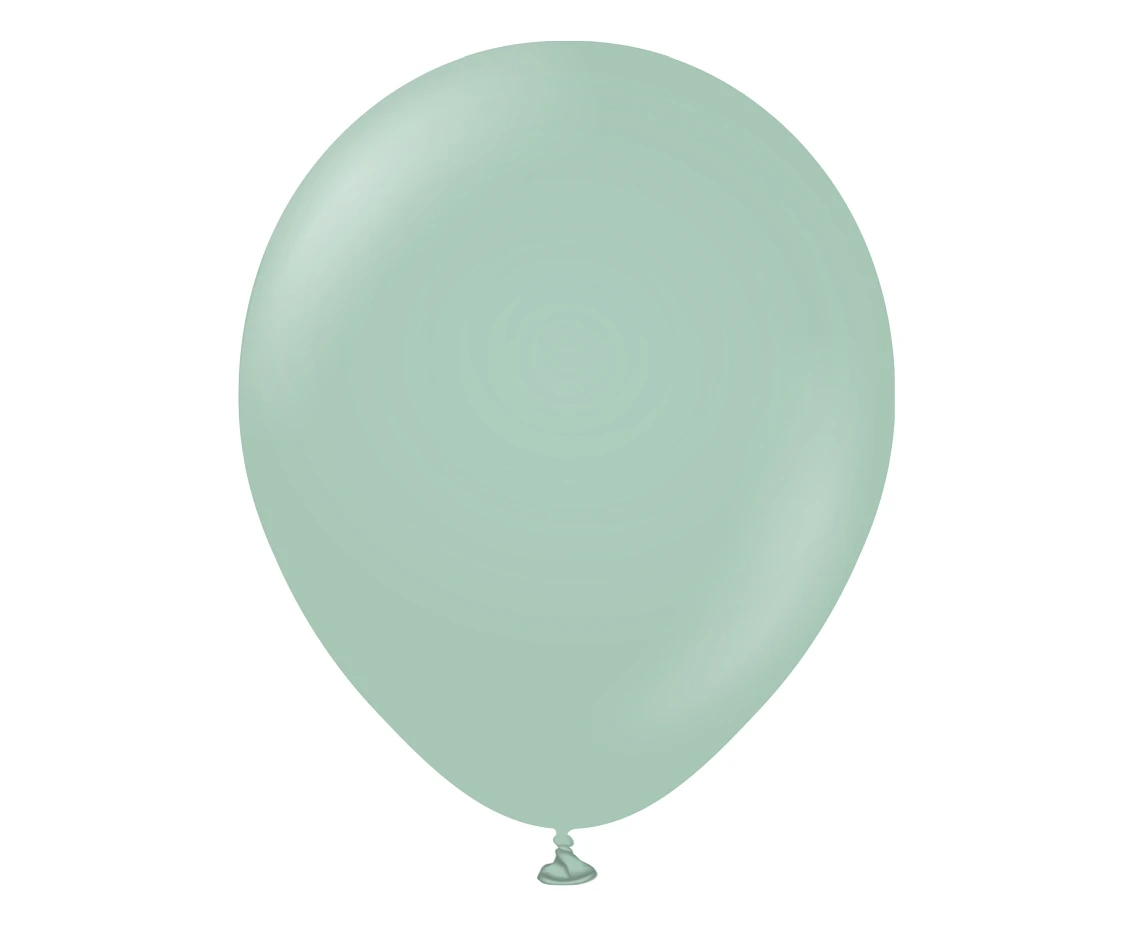 Balony Kalisan 12", (retro winter green) retro zimowe zielone, 100szt.
