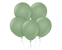 Balony Kalisan 12", (retro eucalyptus) retro eukaliptusowe, 100szt.