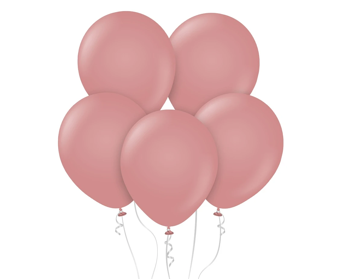 Balony Kalisan 12", (retro rosewood) retro palisandrowe, 100szt.
