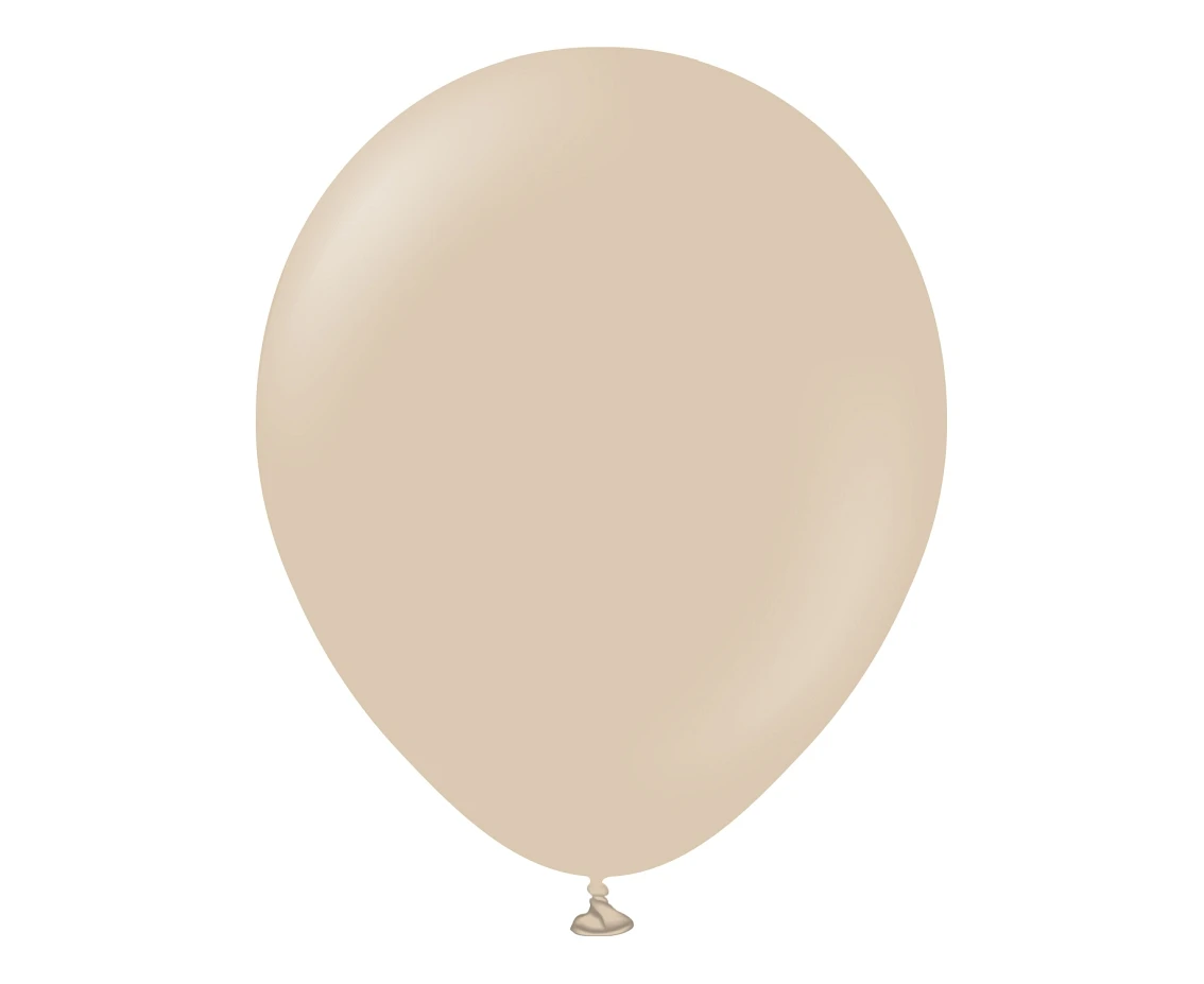 Balony Kalisan 18", (standard hazelnut) standard orzech laskowy, 25szt.