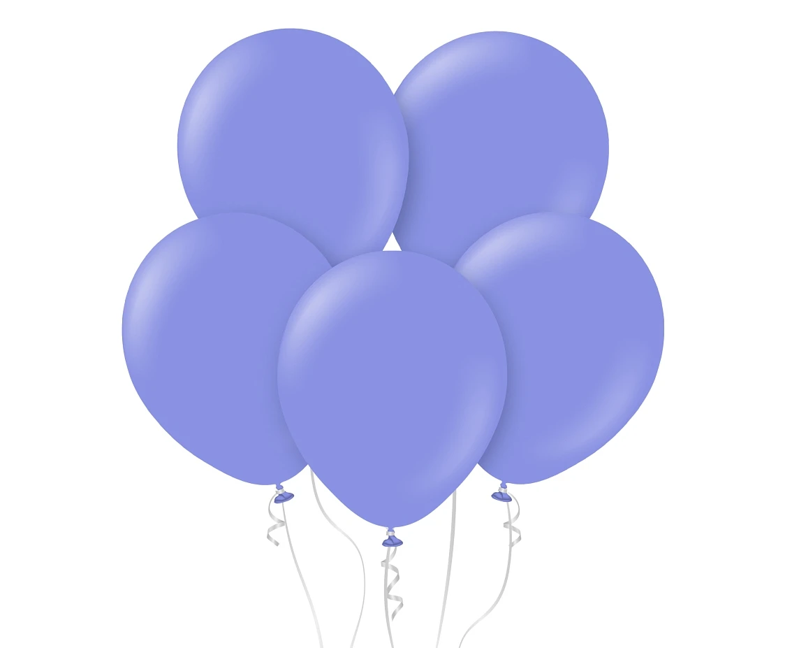 Balony Kalisan 18", (standard periwinkle) barwinkowe, 25szt.