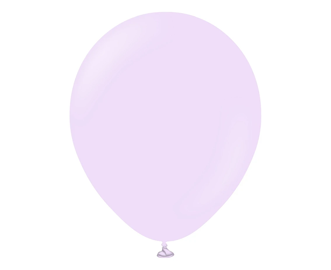 Balony Kalisan 18", (macaron lilac) macaron liliowe, 25szt.