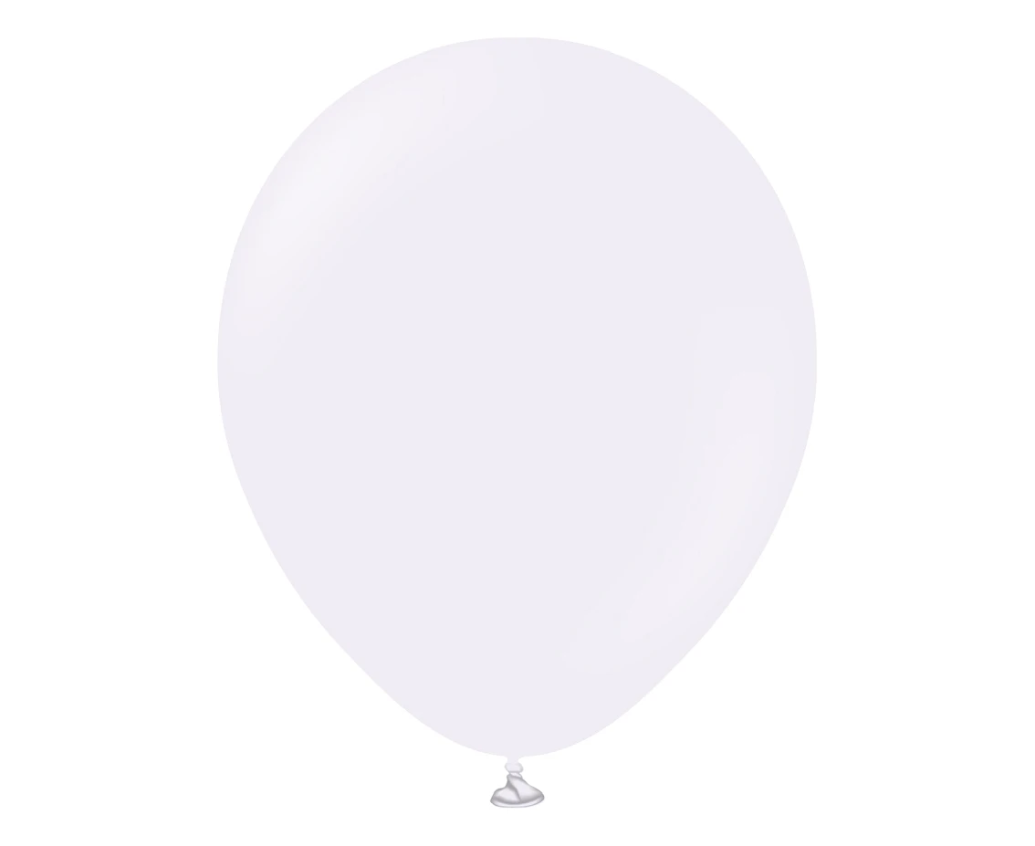 Balony Kalisan 18", (macaron pale lilac) macaron jasnoliliowe, 25szt.
