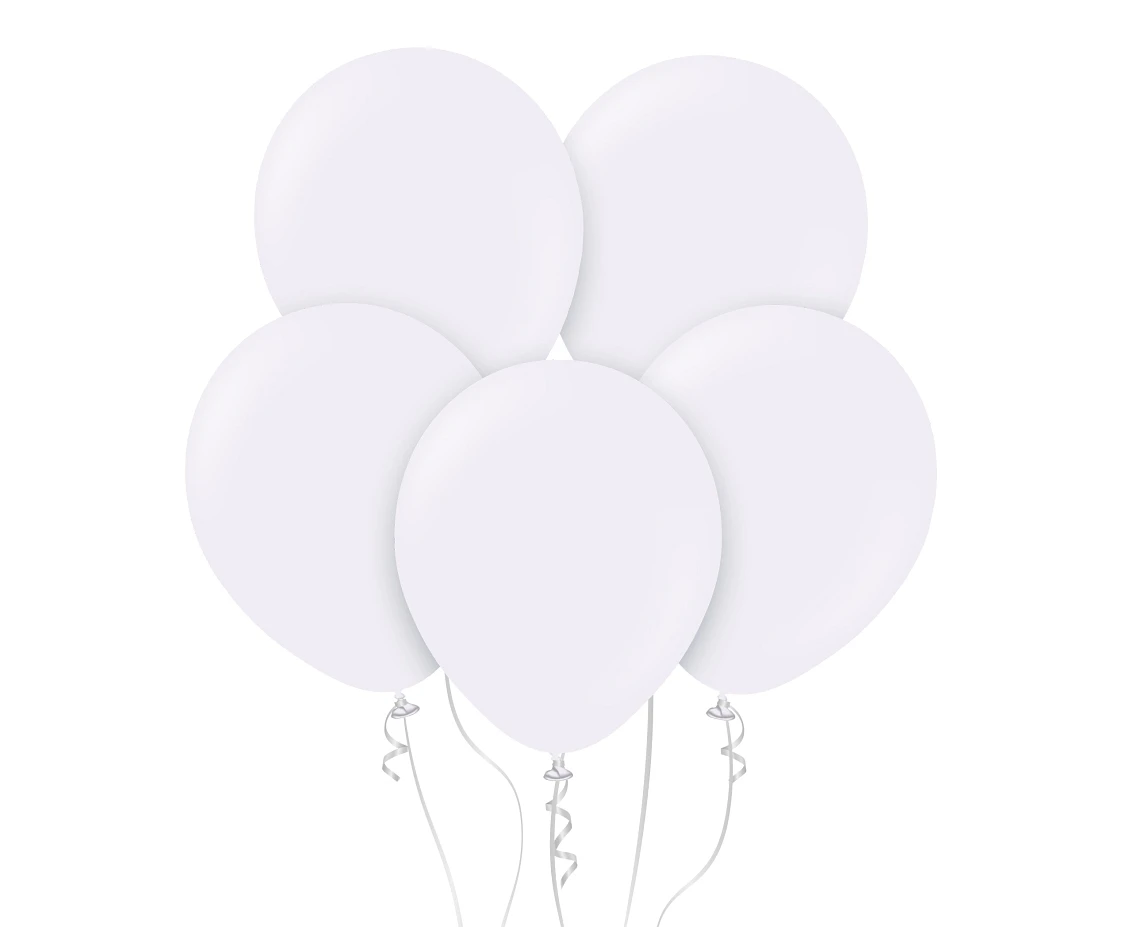 Balony Kalisan 18", (macaron pale lilac) macaron jasnoliliowe, 25szt.
