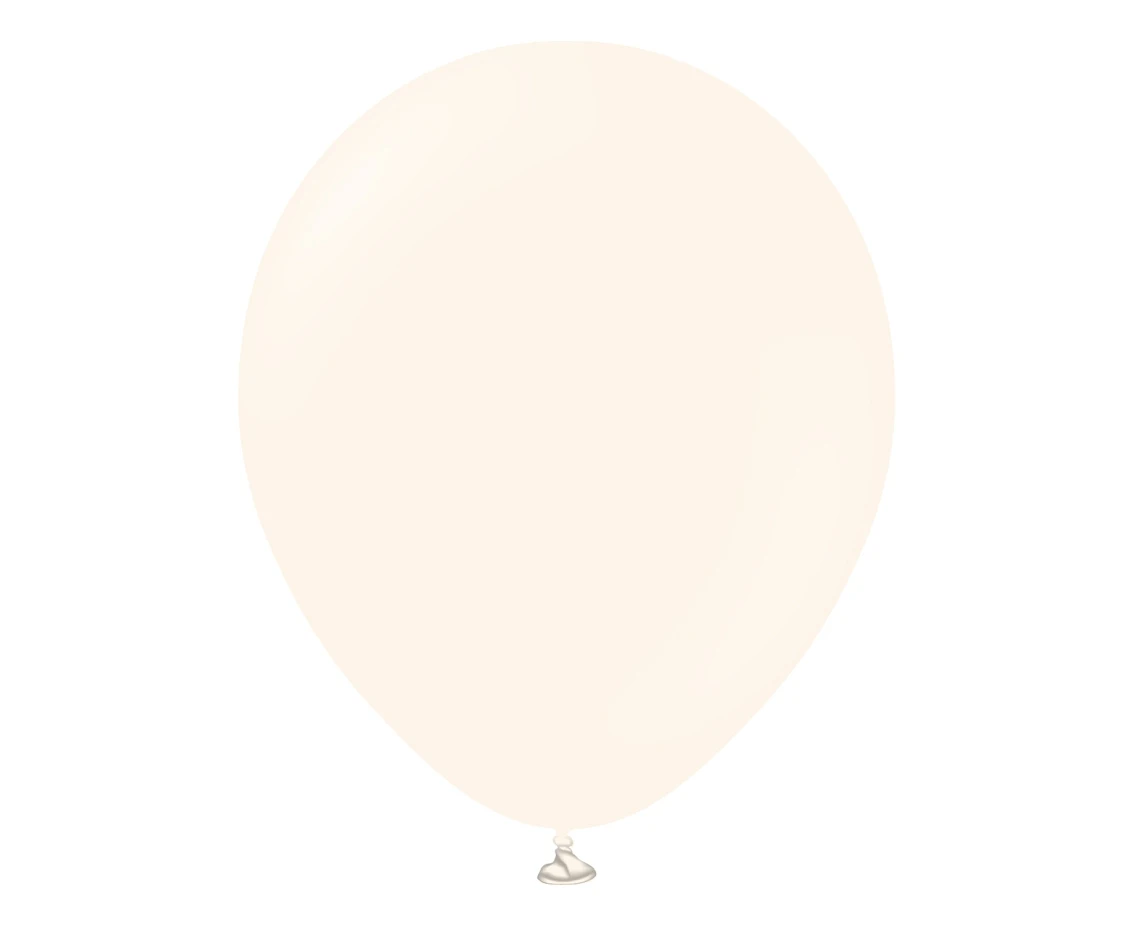 Balony Kalisan 18", (macaron pale salmon) macaron jasne łososiowe, 25szt.