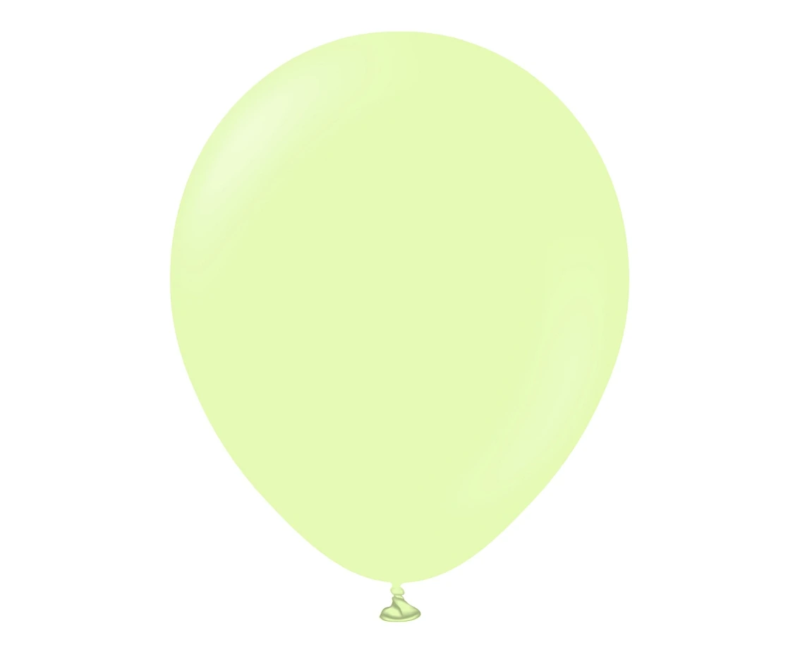 Balony Kalisan 18", (macaron pistachio) macaron pistacjowe, 25szt.