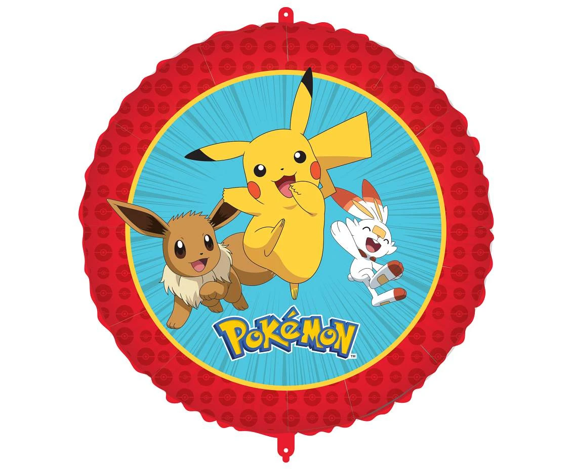Balon foliowy Pokemon 46 cm, 1 szt.