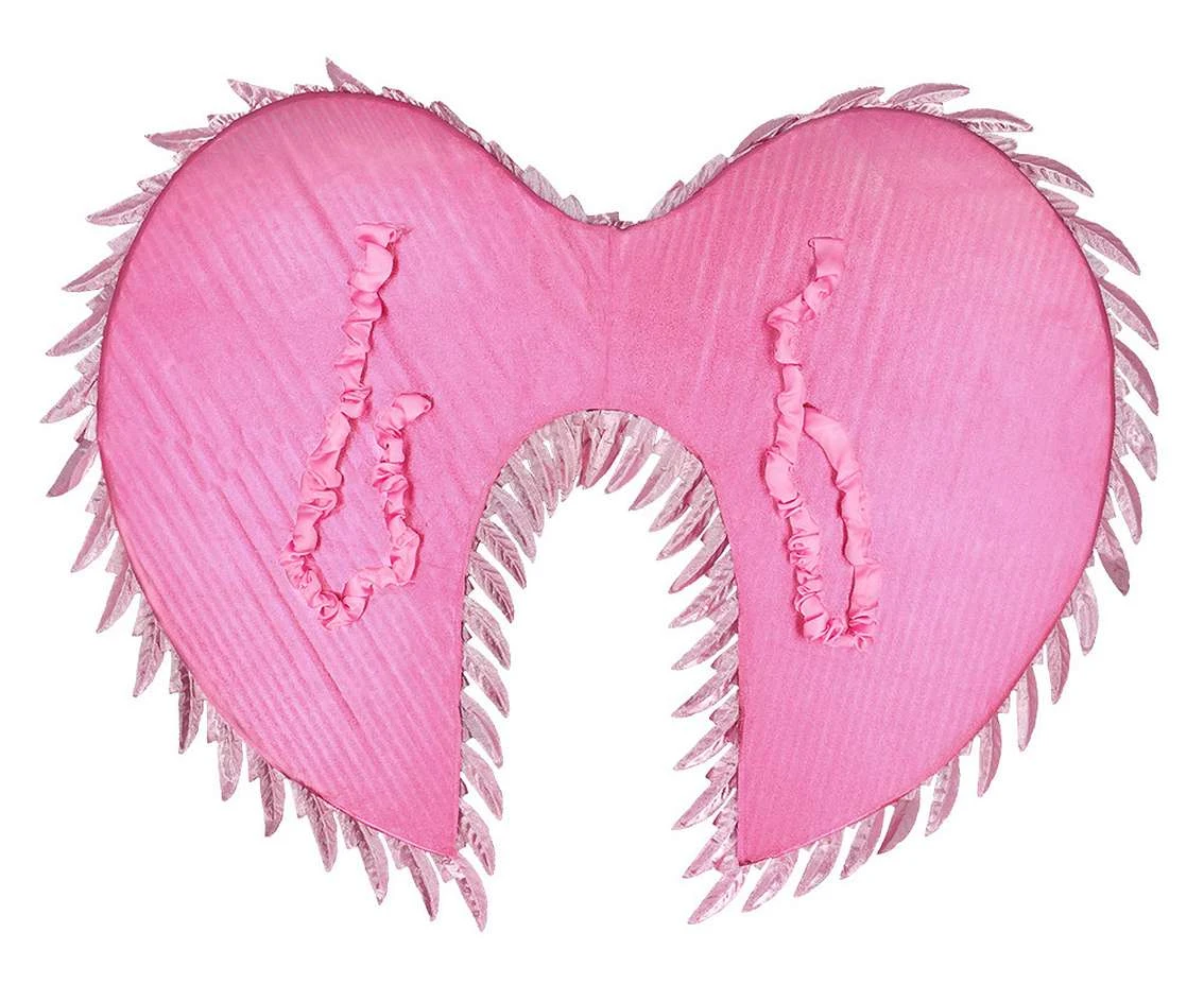 Skrzydła anioła Glam Pink, 55x50 cm