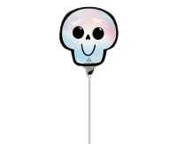 Balon foliowy Mini Shape Bare Bones Skull KK