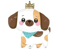 Balon foliowy SuperShapeXL Kawaii Puppy KK
