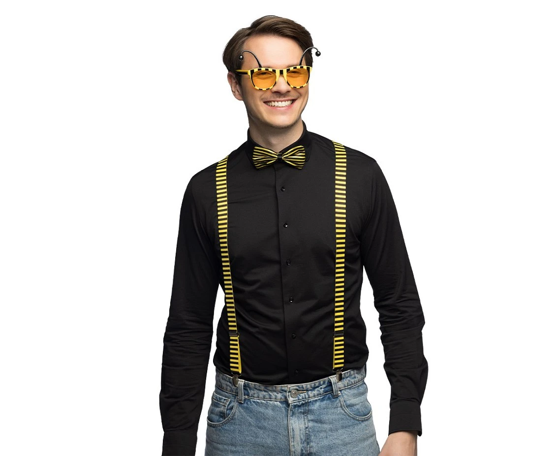 Zestaw Pszczółka (szelki, okulary, muszka)