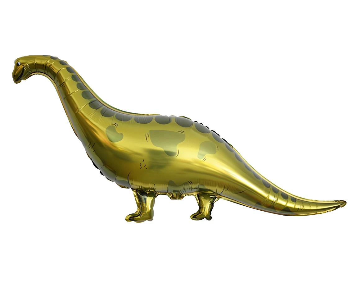 Balon foliowy Dinozaur- Brachiozaur, zielony, 99x56cm