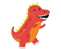 Balon foliowy SHP Cool Dinos KK