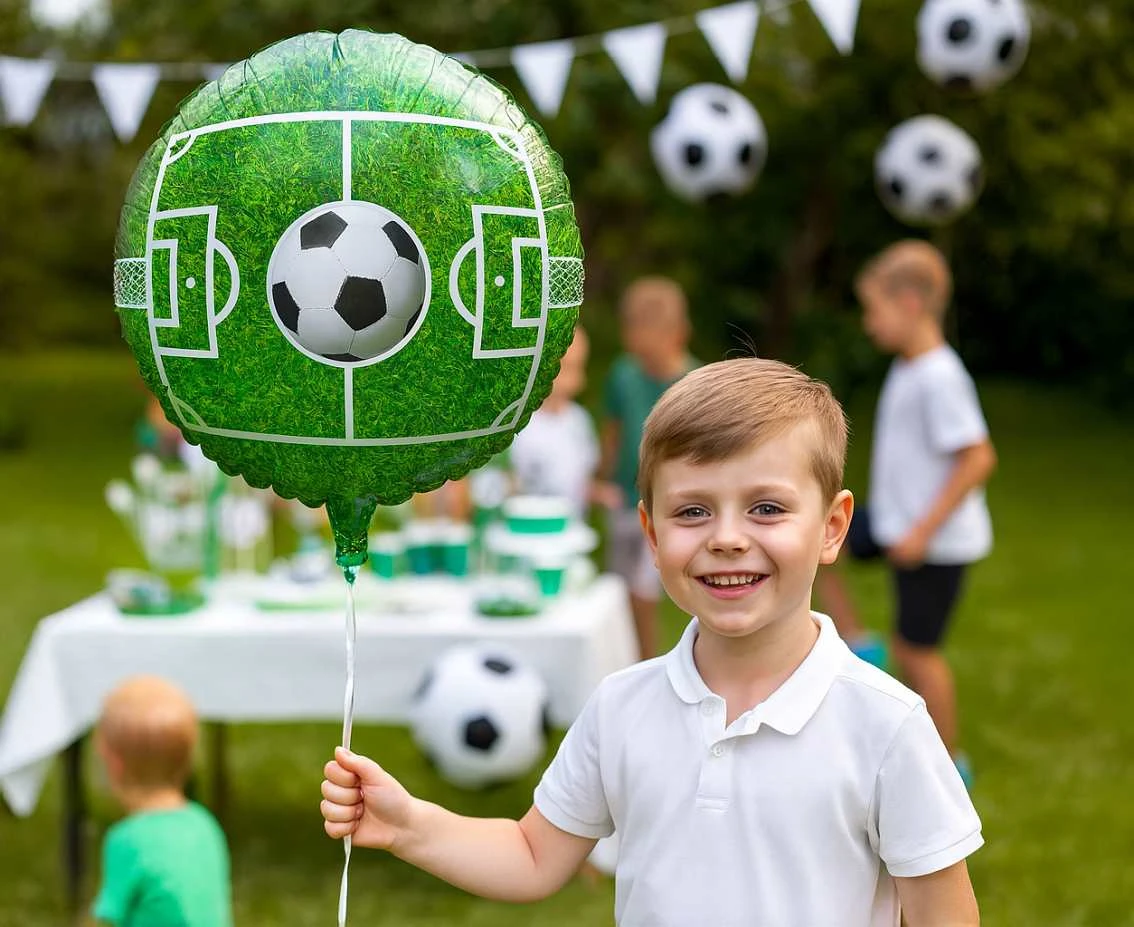 Balon foliowy Piłka na boisku, 18"
