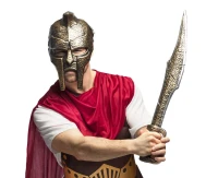 Zestaw Spartan (maska i miecz)