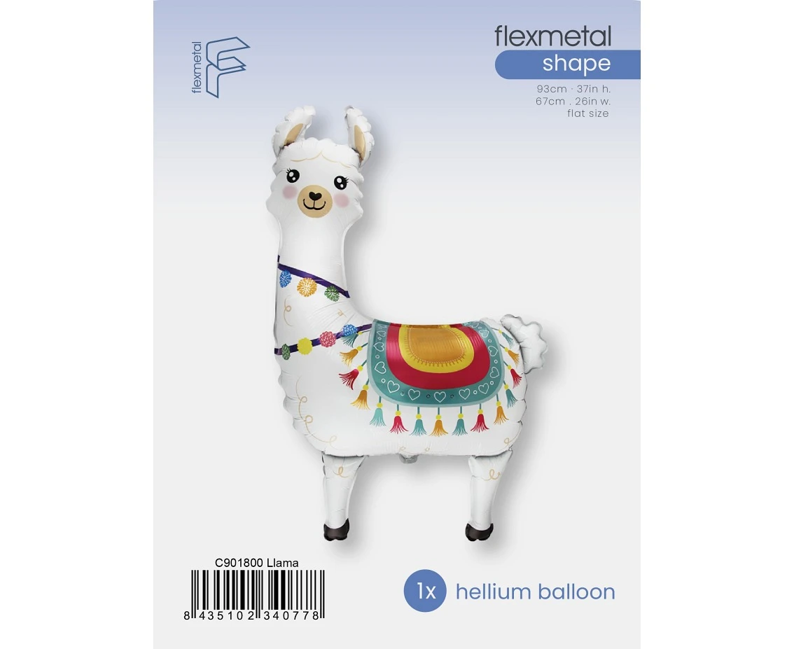 Balon foliowy 24" FX - Lama, pakowany