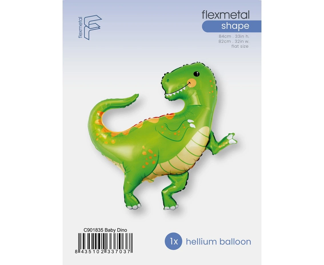 Balon foliowy 24" FX - Dino, pakowany