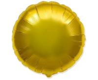 Balon foliowy 18" FX - Okrągły (złoty), pakowany