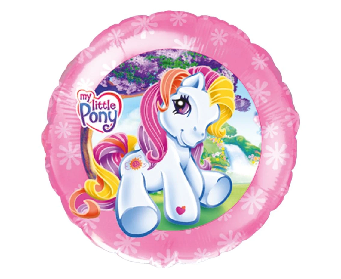 Balon foliowy 18" FX - Pony (okrągły), pakowany