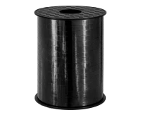 Tasiemka/wstążka metaliczna czarna, 500 y (458 m)