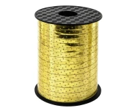 Tasiemka/wstążka metaliczna złota w gwiazdy, 500 y (458 m)