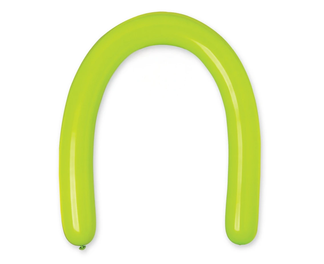 Balony Gemar, rurki włoskie typ 350, pistacjowe, 100szt. KK