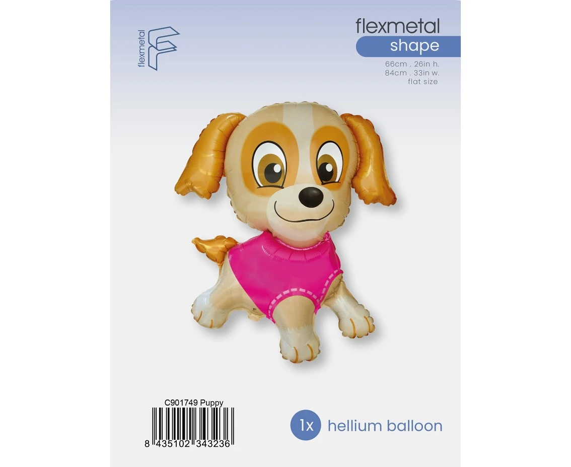 Balon foliowy 24" FX - Szczeniaczek, pakowany