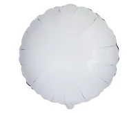Balon foliowy 18" FX - Okrągły (biały), pakowany