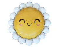 Balon foliowy 24" FX - Uśmiechnięta Stokrotka, pakowany