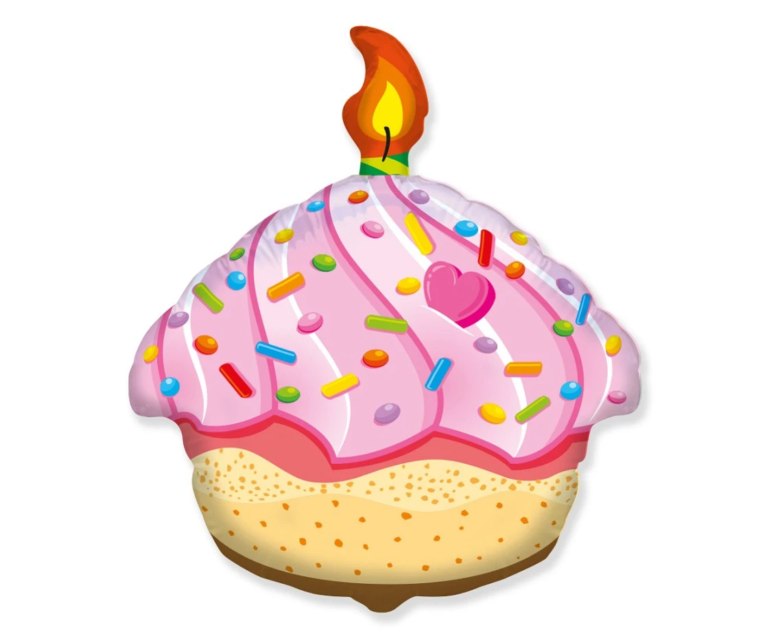 Balon foliowy 24" FX - Muffinka, pakowany
