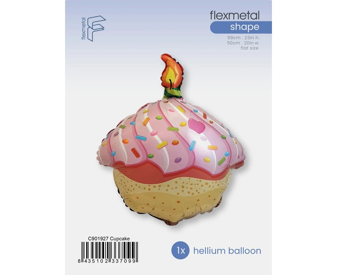 Balon foliowy 24" FX - Muffinka, pakowany