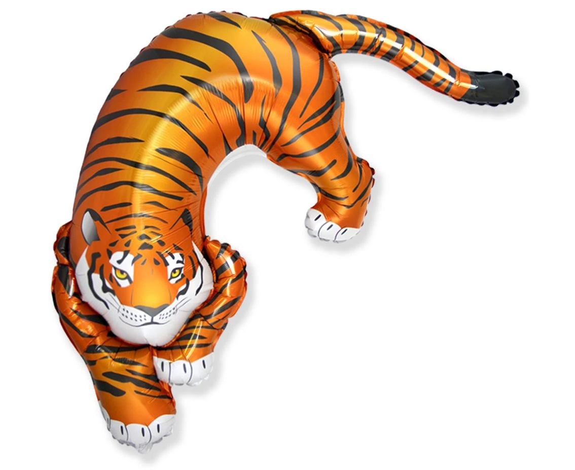 Balon foliowy 24" FX - Dziki Tygrys, pakowany