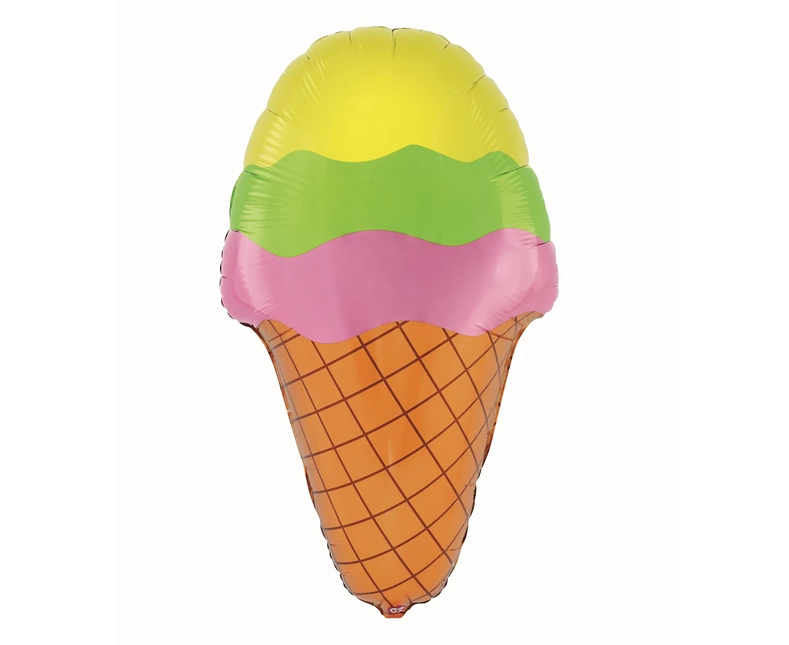 Balon foliowy Lody kolorowe, 34x59 cm