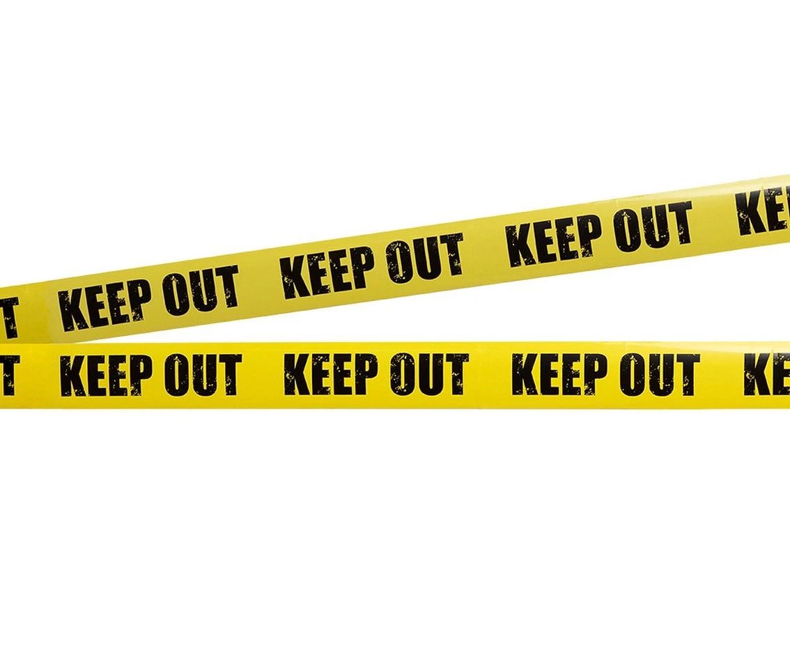 Taśma żółta "KEEP OUT"