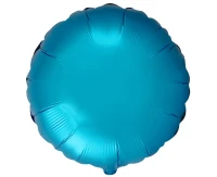 Balon foliowy 18" FX - Okrągły (satynowy Capri) , niepakowany