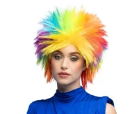 Peruka Punky rainbow