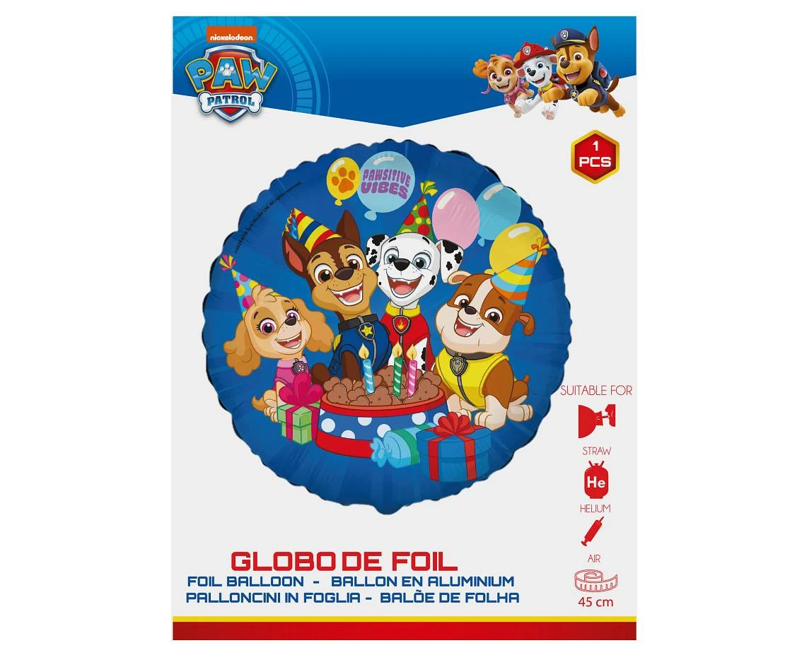 Balon foliowy 18" FX - Paw patrol, pakowany