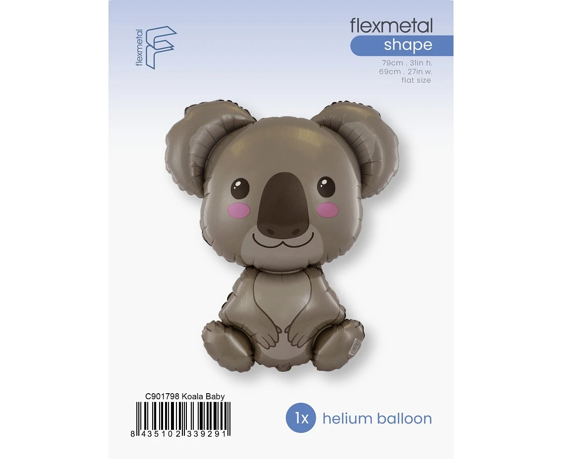 Balon foliowy 24" FX - Koala, pakowany