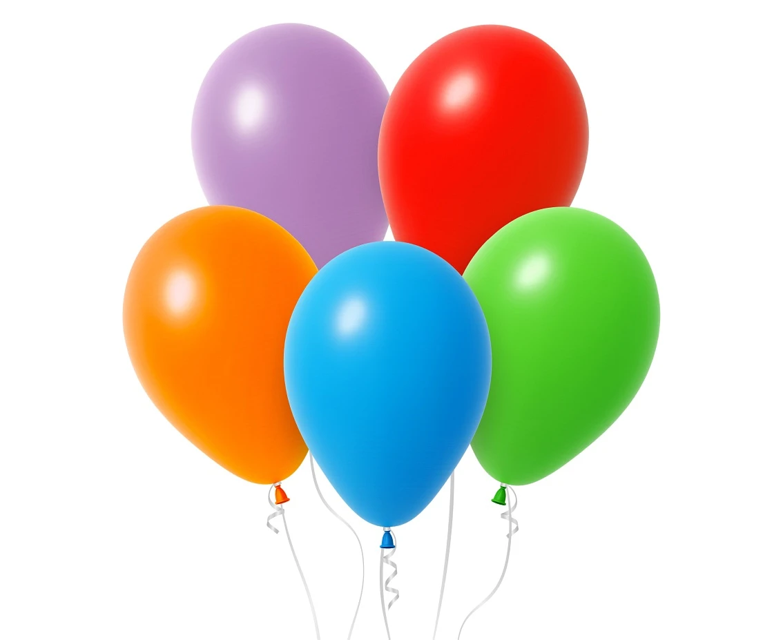 Balony 23 cm mix kolorów 25 szt.