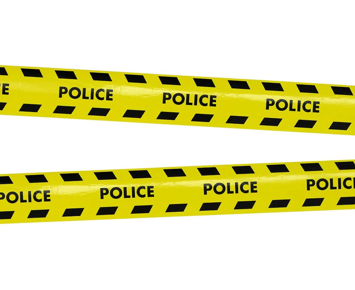 Taśma ochronna PE 'POLICE' 15 m