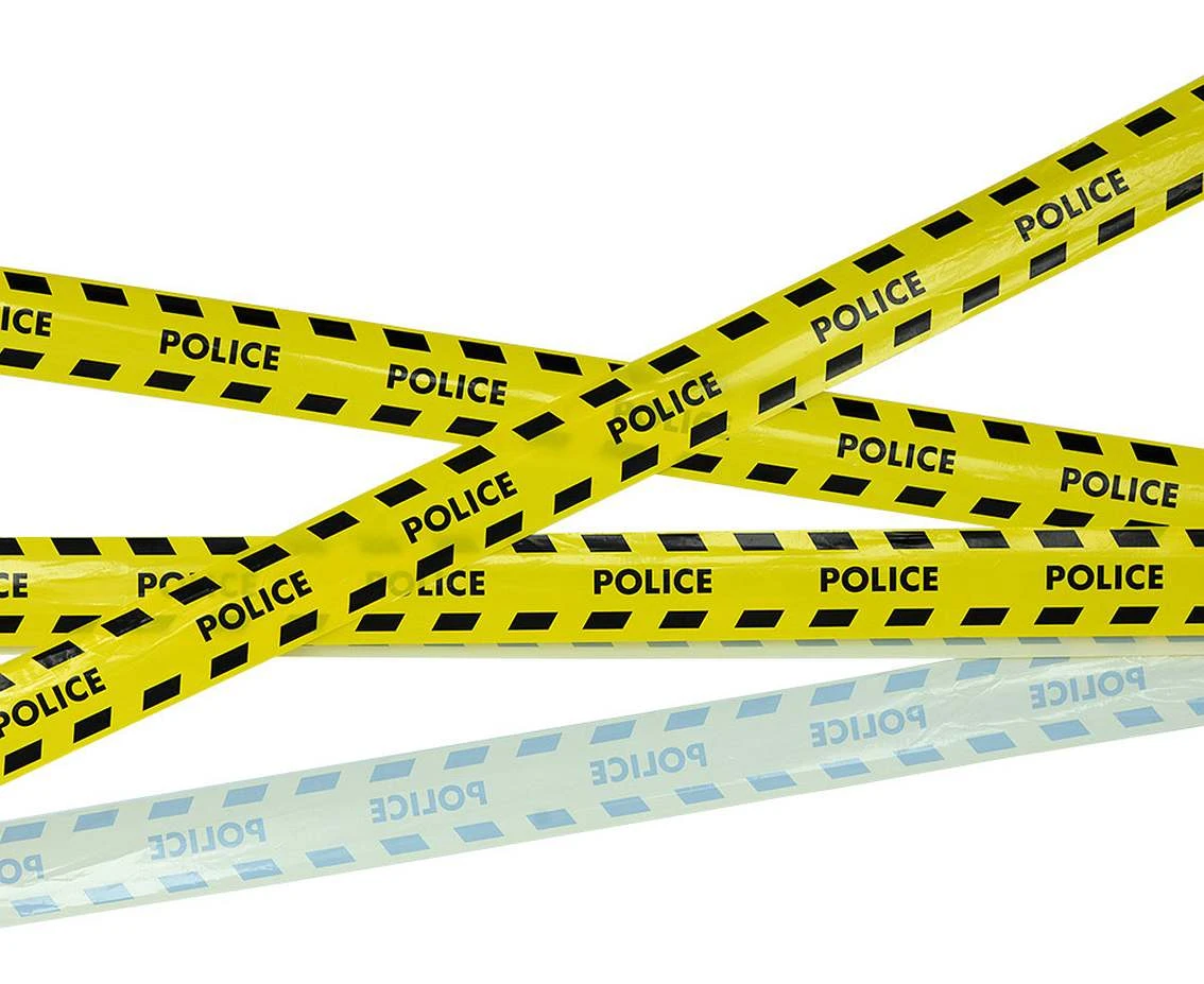 Taśma ochronna PE 'POLICE' 15 m