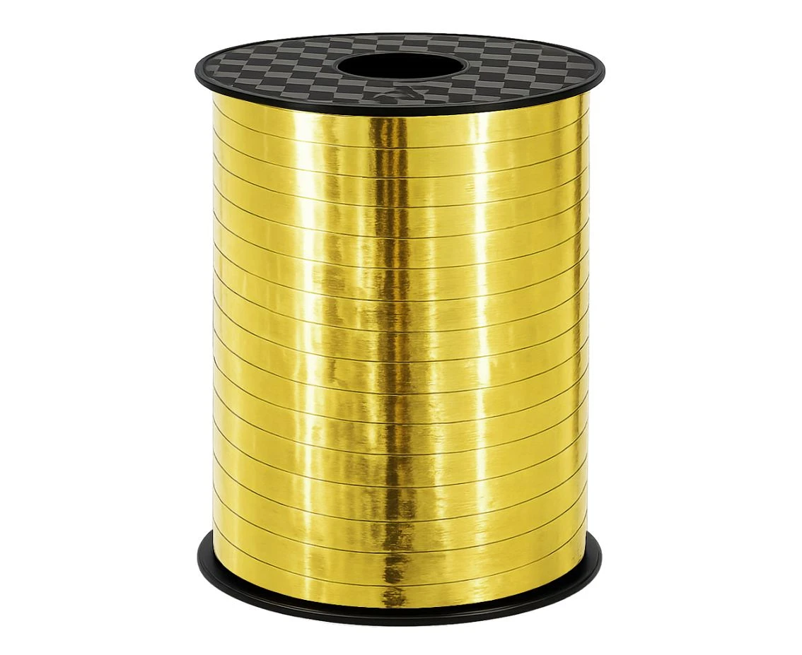 Tasiemka/wstążka metaliczna złota, 500 y (458 m)