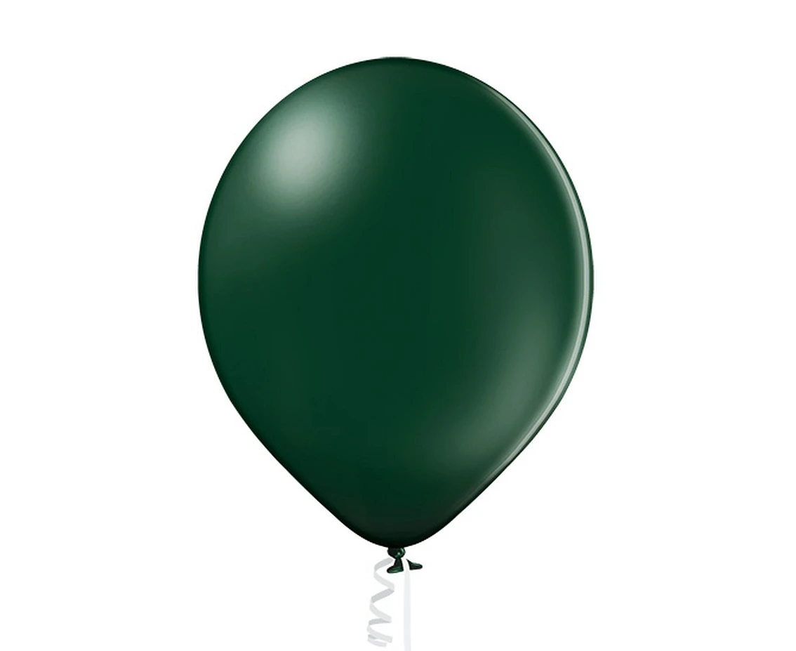 Balony Belbal 17", B150-411, (dark green) ciemne zielone, 25szt.