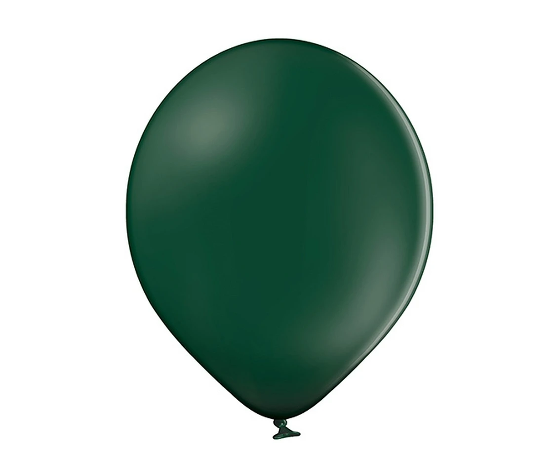 Balony Belbal 17", B150-411, (dark green) ciemne zielone, 25szt.