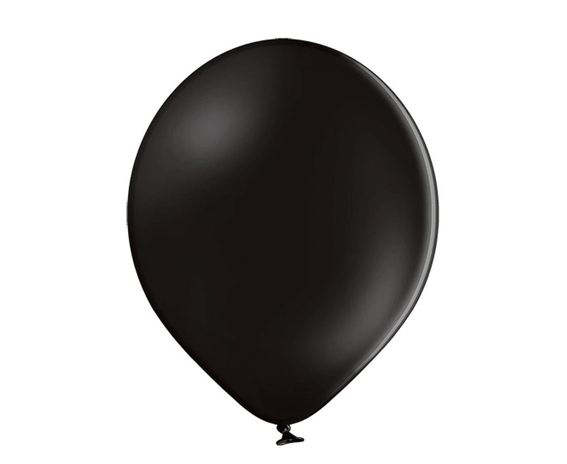 Balony Belbal 17", B150-025, (black) czarne, 25szt.