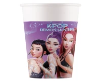 Kubeczki papierowe K-POP DEMON HUNTERS (FSC) 200 ml, 8 szt.